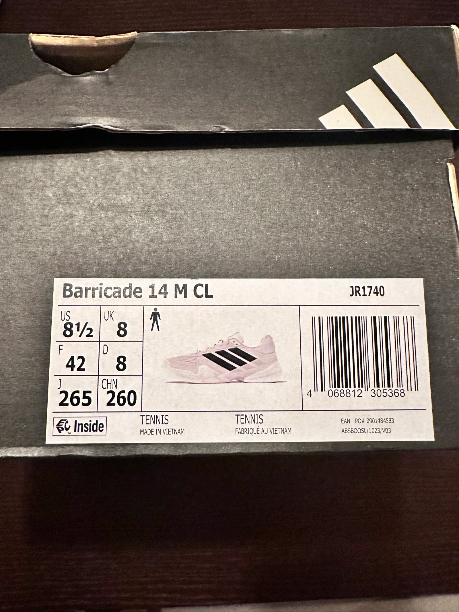 Adidas Barricade 14 Talla 42 – photo 8